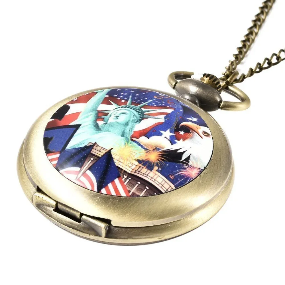 STRADA Enameled  Statue of Liberty Pattern